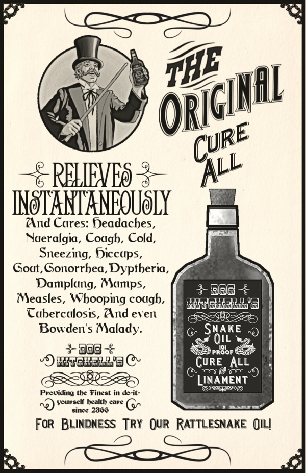 Snake Oil Examples