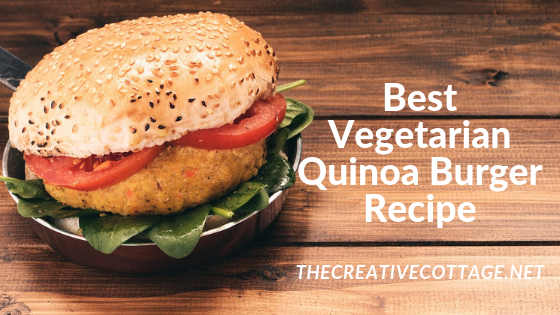 vegetarian quinoa burger