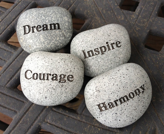 inspirational messages on rocks